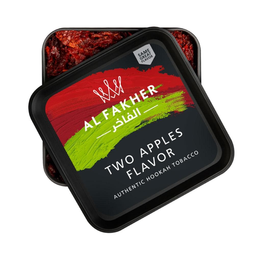 Al Fakher Two Apples Hookah Shisha Tobacco