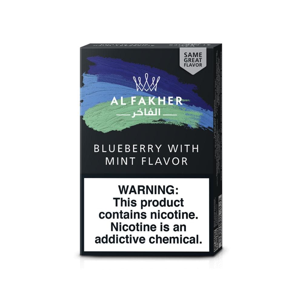 Al Fakher Blueberry With Mint Hookah Shisha Tobacco